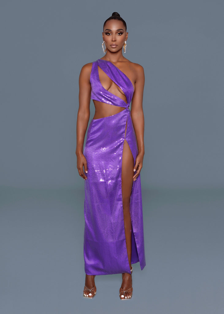 white christmas dresses Scala 61307 - Halter Allover Sequin Prom Gown 16 / Nude Silver main image 1